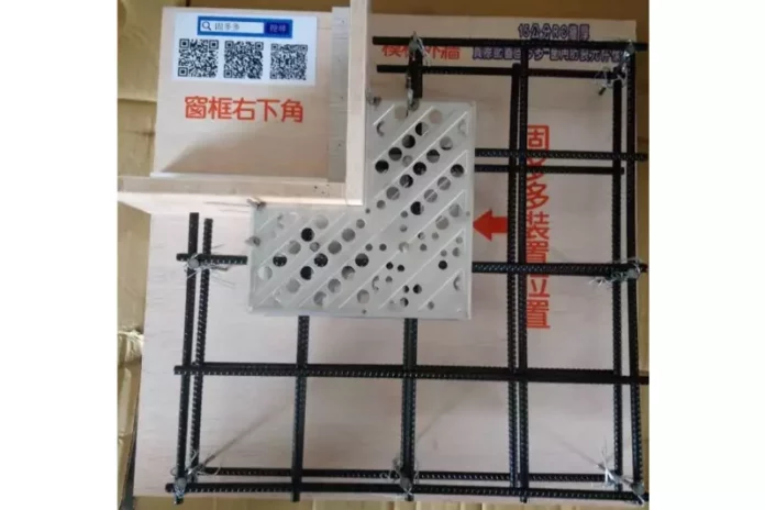 窗角結構壁面防裂元件