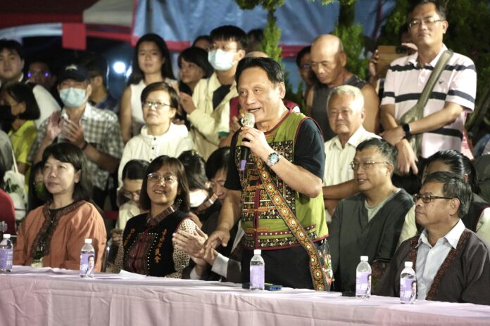 原民會曾智勇Ljaucu‧Zingrur主委出席「吉貝耍夜祭 Ta-ai」 肯定西拉雅文化傳承