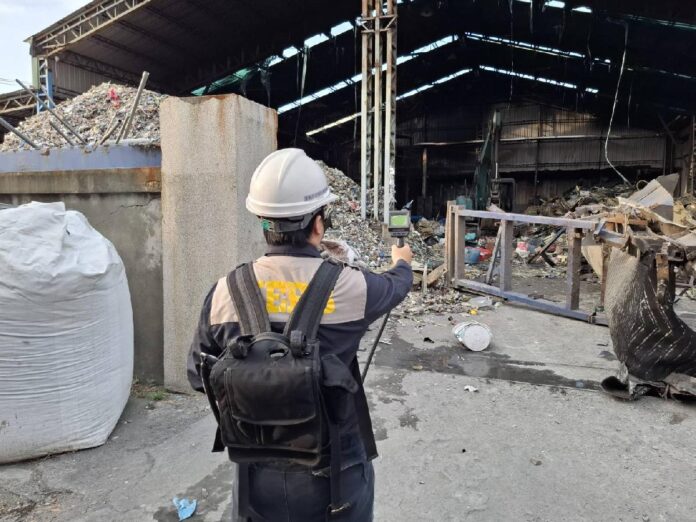 大發工業區地下廢塑膠處理廠火警環保局依法裁處並移送法辦