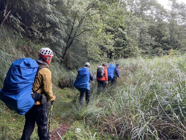 西勢山林道山域救援