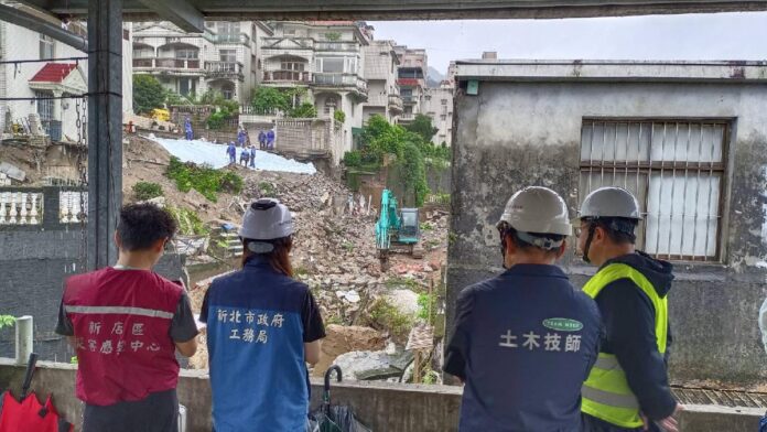 雨勢持續新北市政府嚴密監控