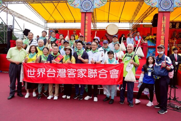 蔣萬安出席臺北客家義民嘉年華 感謝鄉親齊心傳承忠義精神