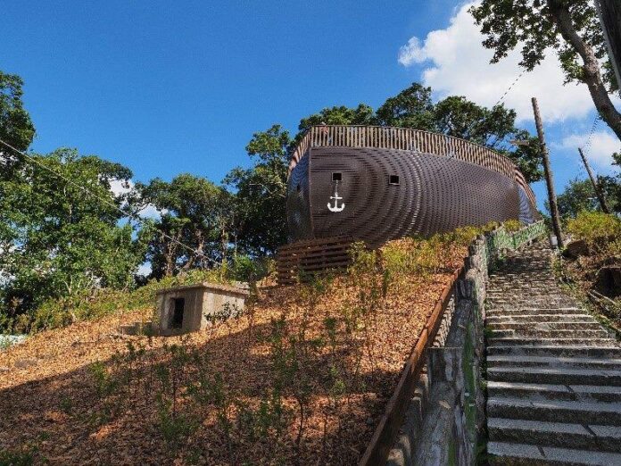 劍潭山南眼平臺工程正式進場!請依改道動線探索圓山風景區