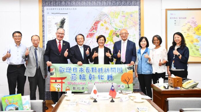 日本長野縣訪問團到訪彰化 洽談國際教育旅行並深化雙方交流